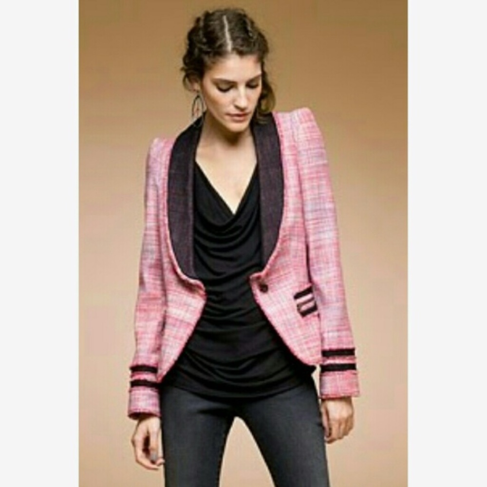 Rachel Roy Tweed Blazer Jacket